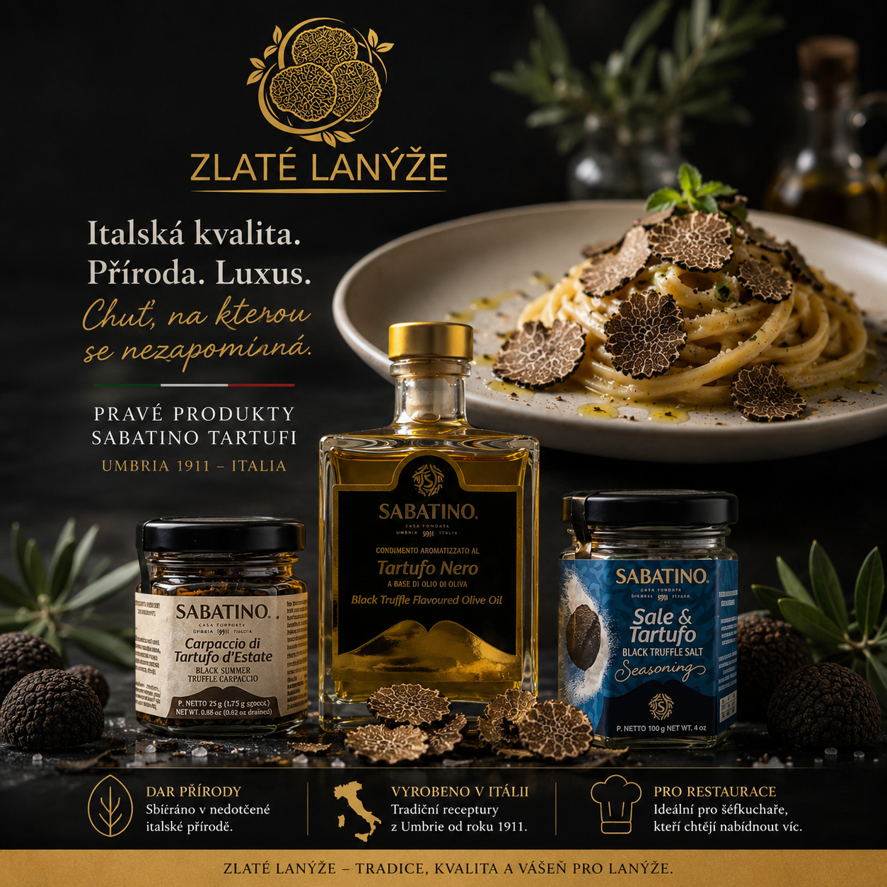 5 důvodů, proč vyzkoušet lanýžové produkty