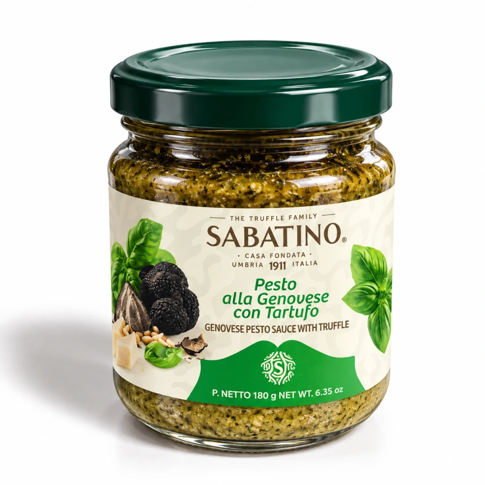 Bazalkové pesto s lanýžem 180 g
