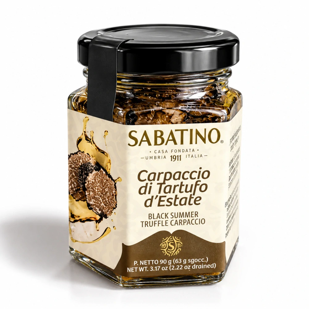 Carpaccio z černého letního lanýže, 90 g