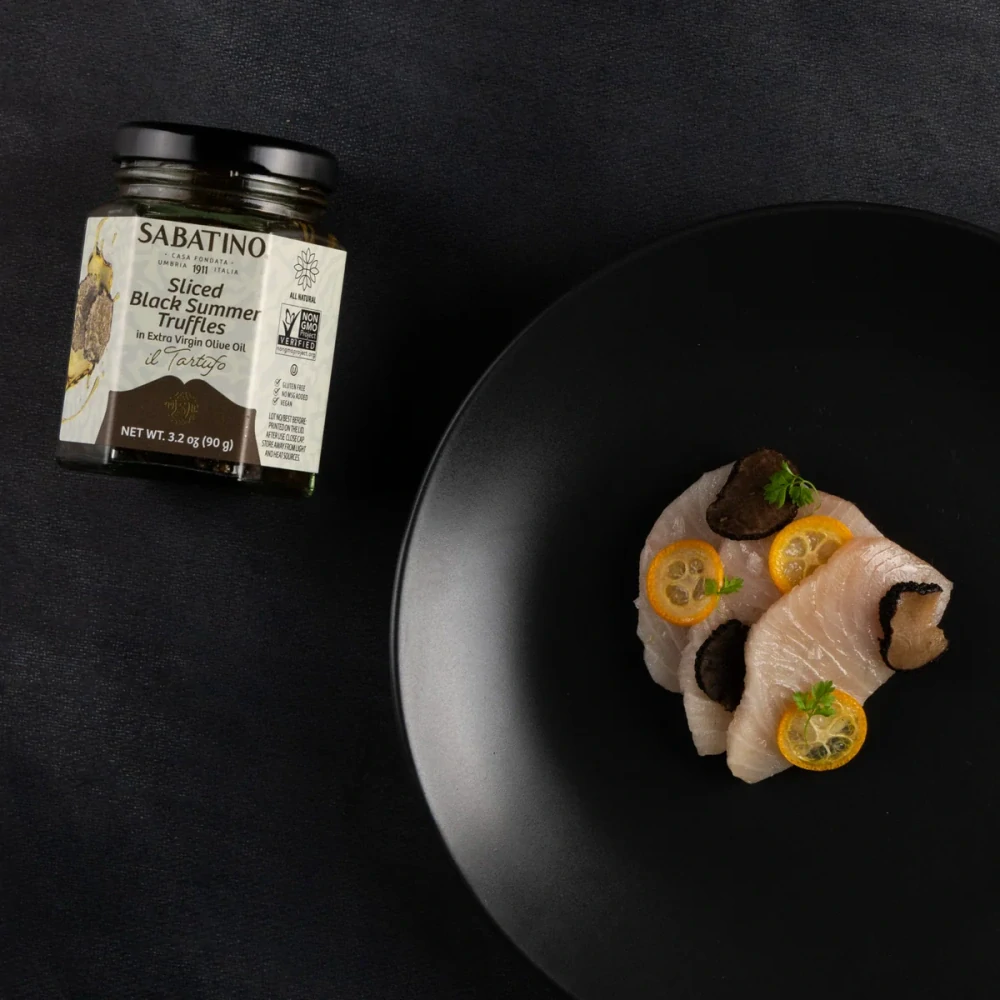 Carpaccio z černého letního lanýže, 90 g